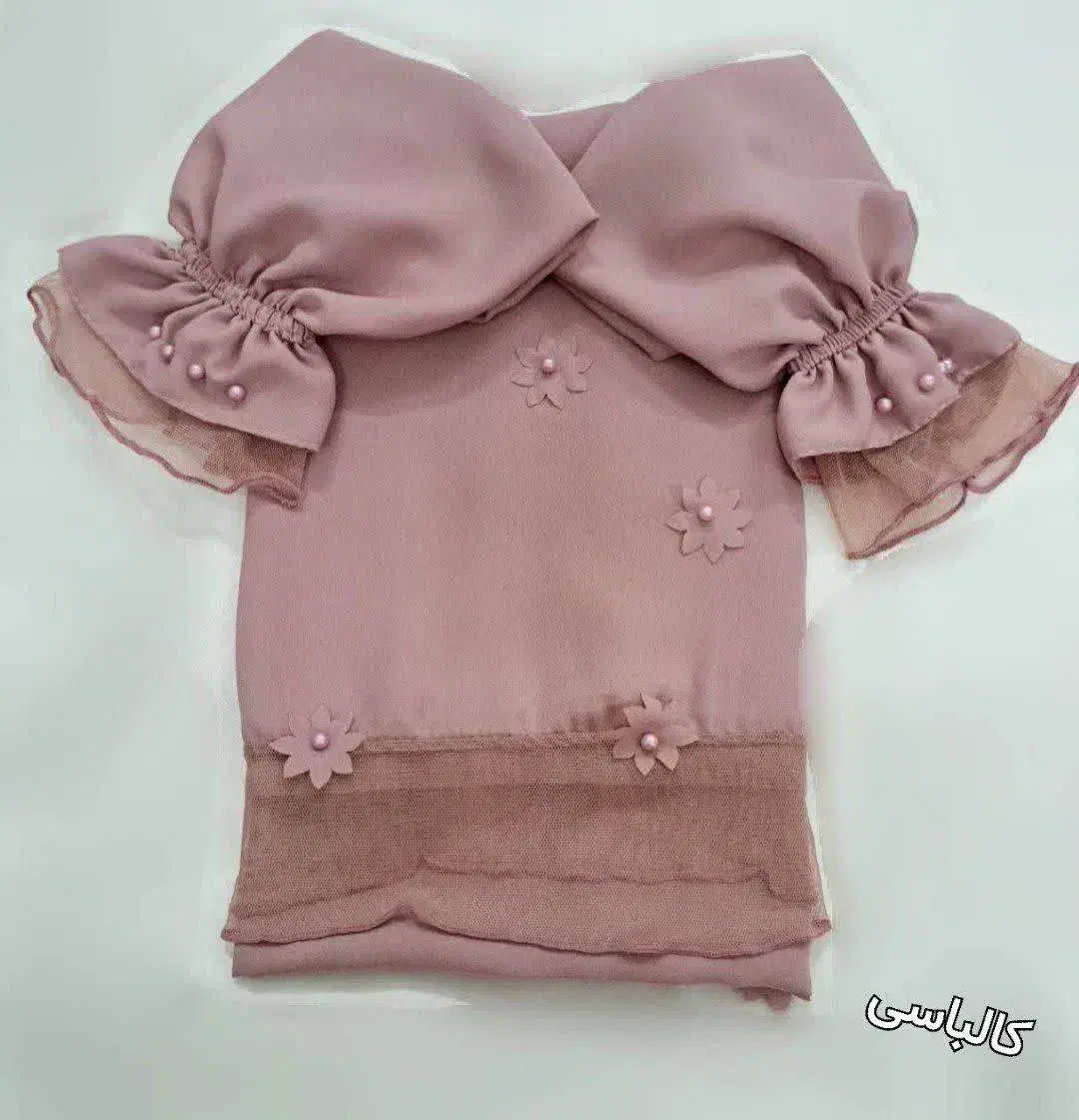 فروش فوق العاده ست روسری و ساقدست کرپ حریر|لباس|سرپل ذهاب, |دیوار