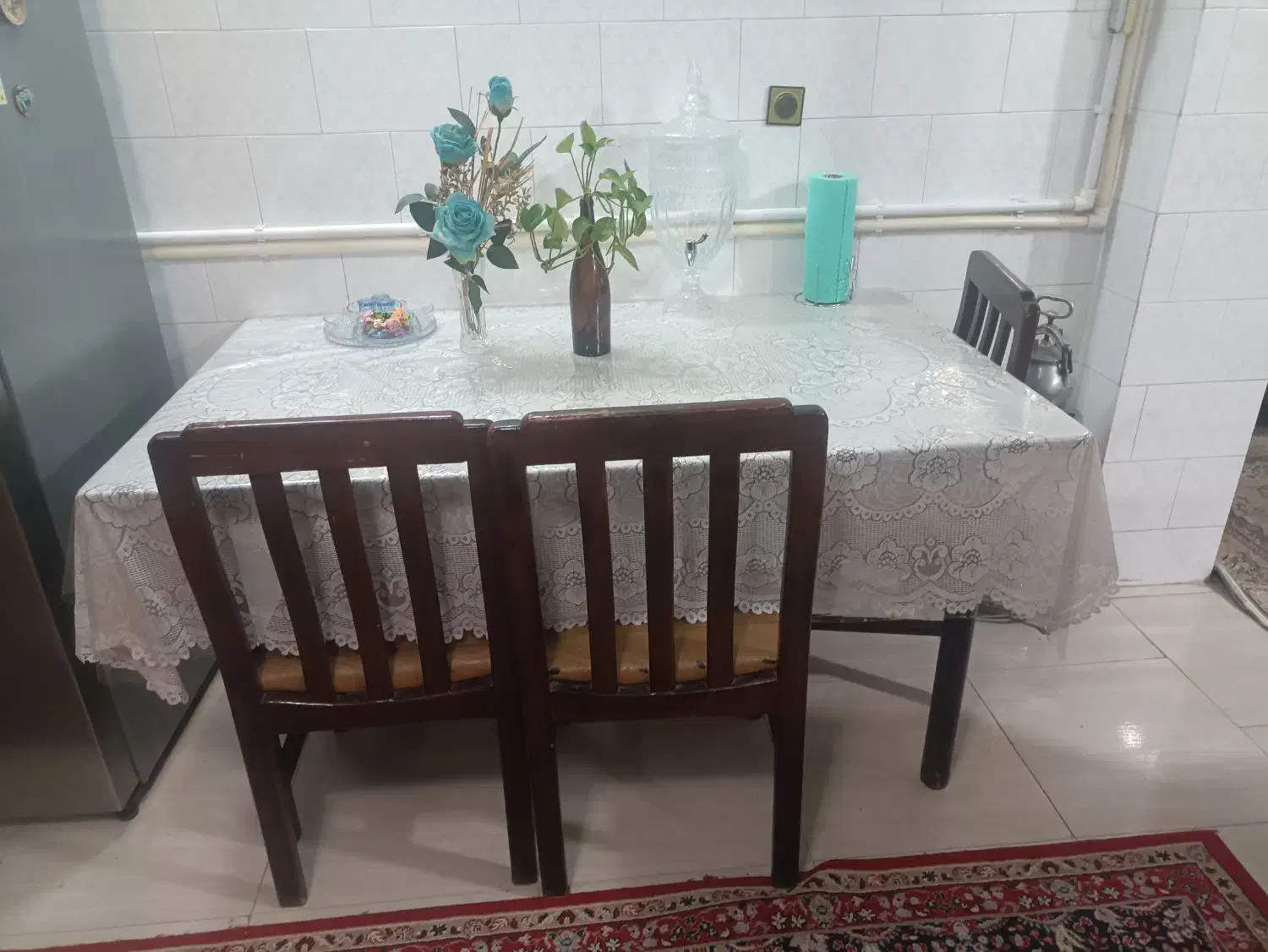 فروش میز ناهارخوری هشت نفره|میز و صندلی غذاخوری|مبارکه, |دیوار