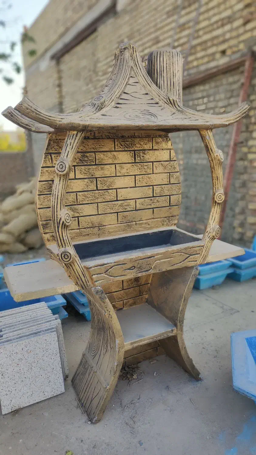 باربیکیو کبابپز منقل بتنی|مصالح و تجهیزات ساختمان|کاشان, شهرک ۲۲ بهمن|دیوار