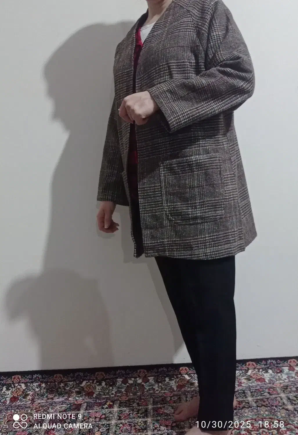 مانتو پشمی نو|لباس|زنجان, |دیوار