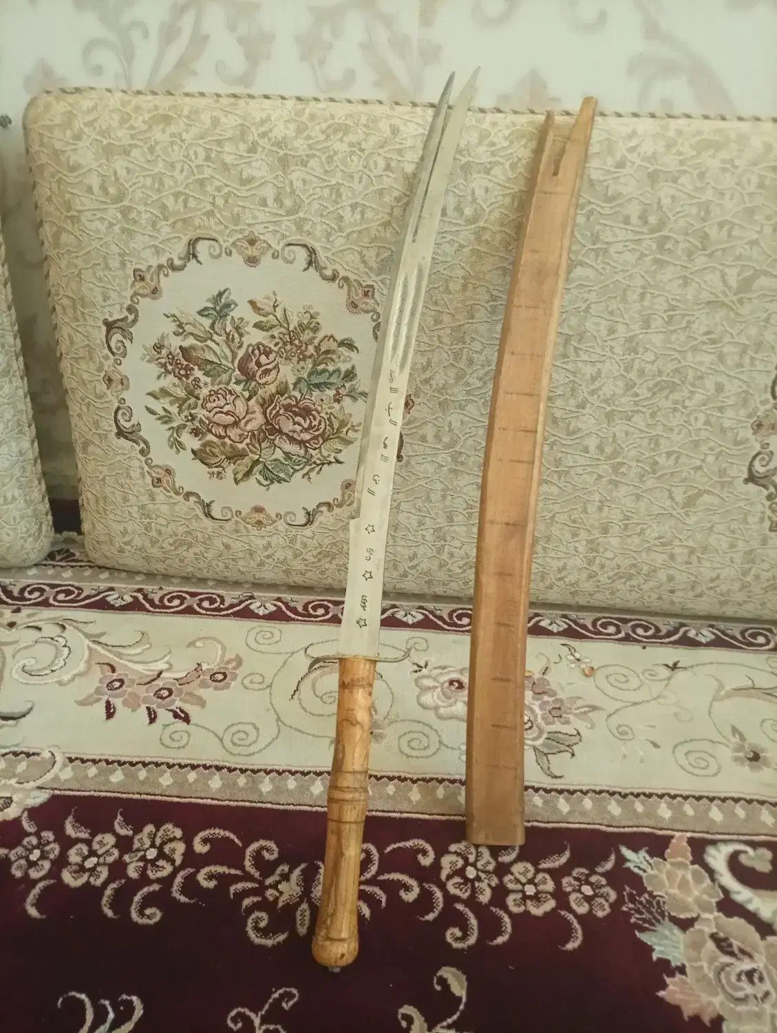 شمشیر ذوالفقار|کلکسیون اشیاء عتیقه|دورود, |دیوار