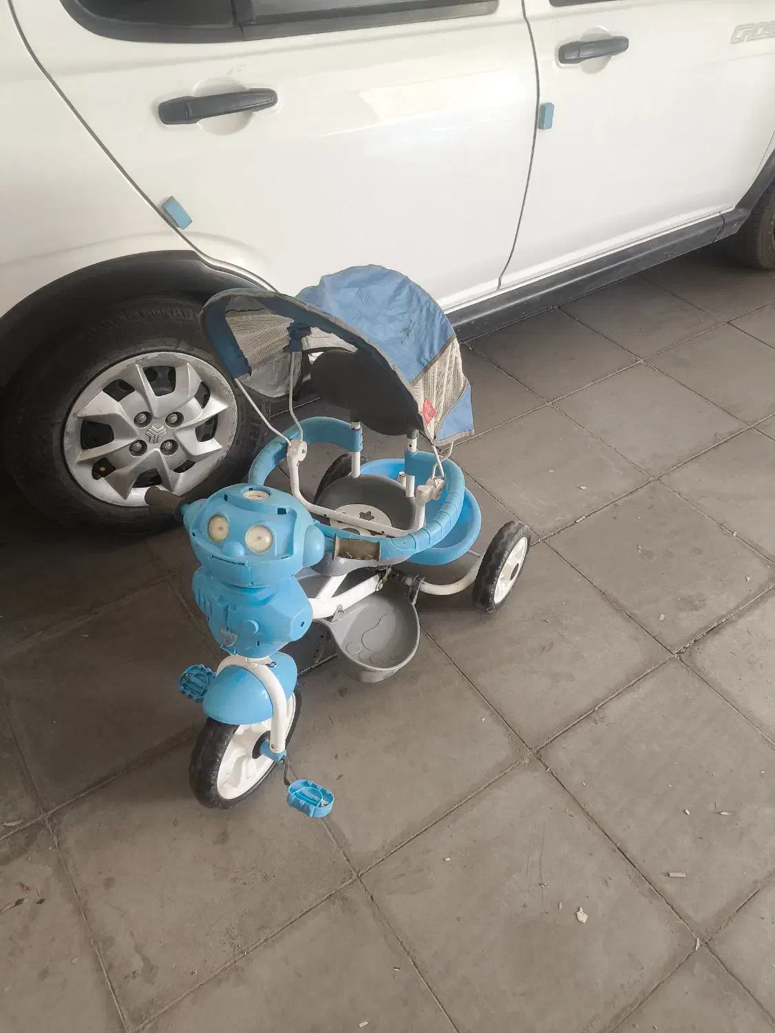 سه چرخ سایبان دار|دوچرخه، اسکیت، اسکوتر|رفسنجان, |دیوار