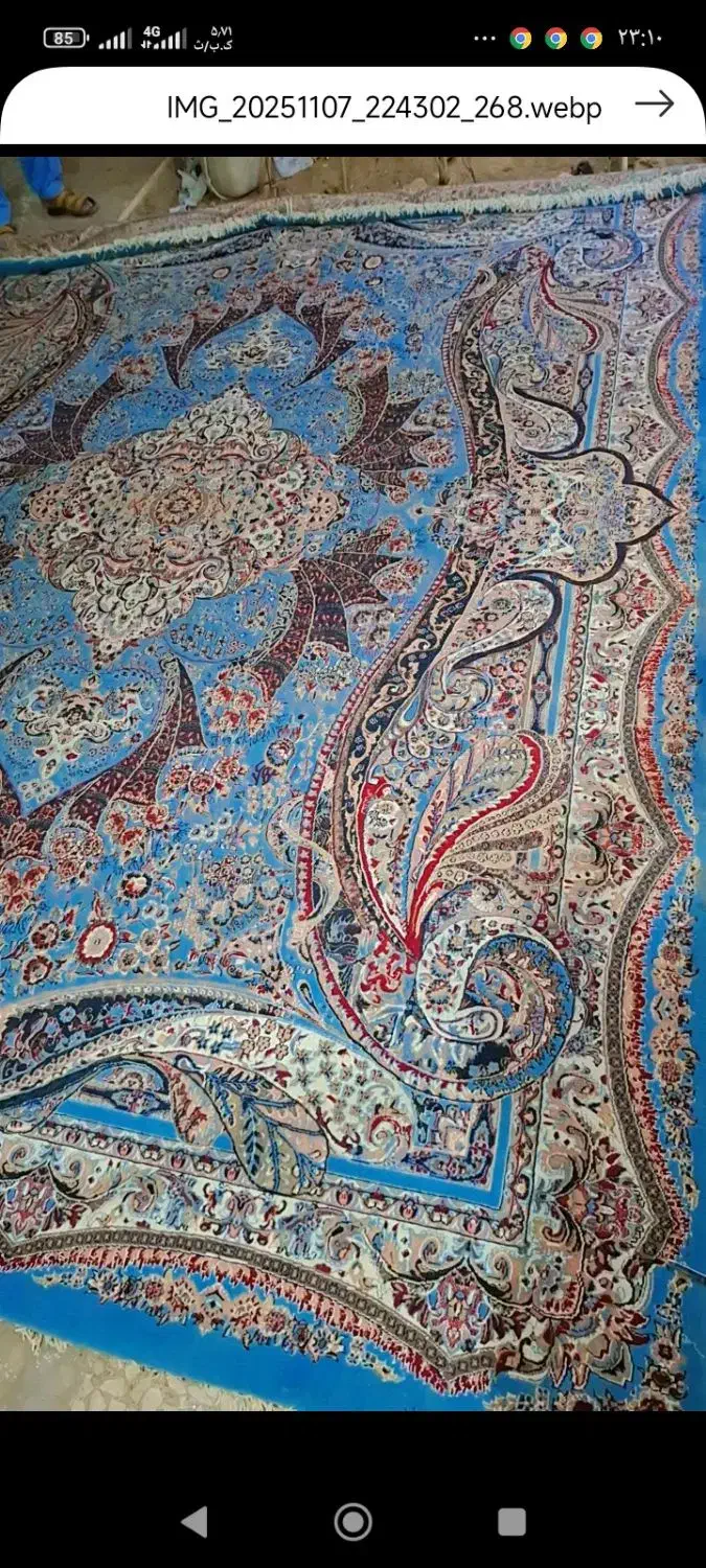 یک جفت فرش 700شونه نگین مشهد|فرش|زاهدان, |دیوار
