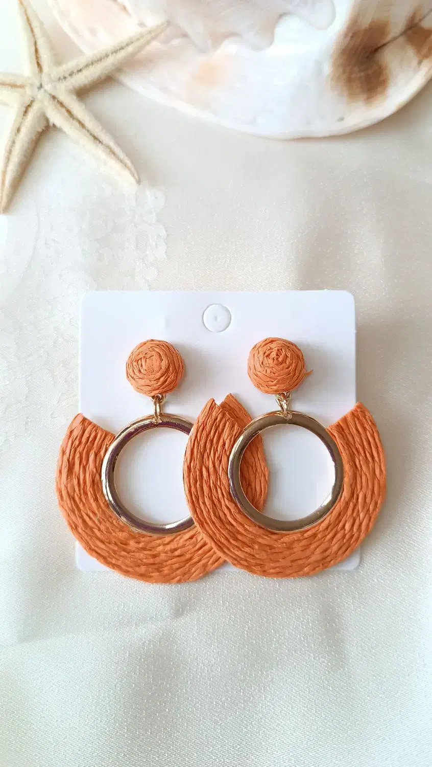 گوشواره های زیبای حصیری|بدلیجات|تهران, ونک|دیوار