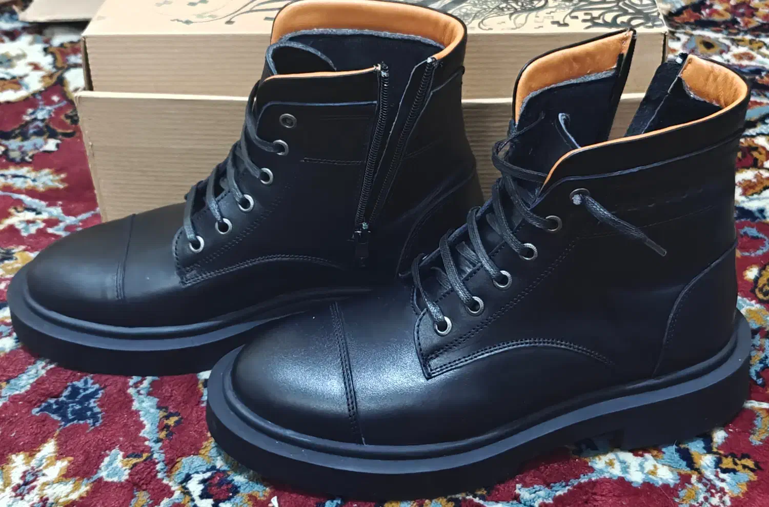 کفش بوت چرم طبیعی مردانه سایز 41|کیف، کفش، کمربند|سبزوار, فرهنگیان|دیوار