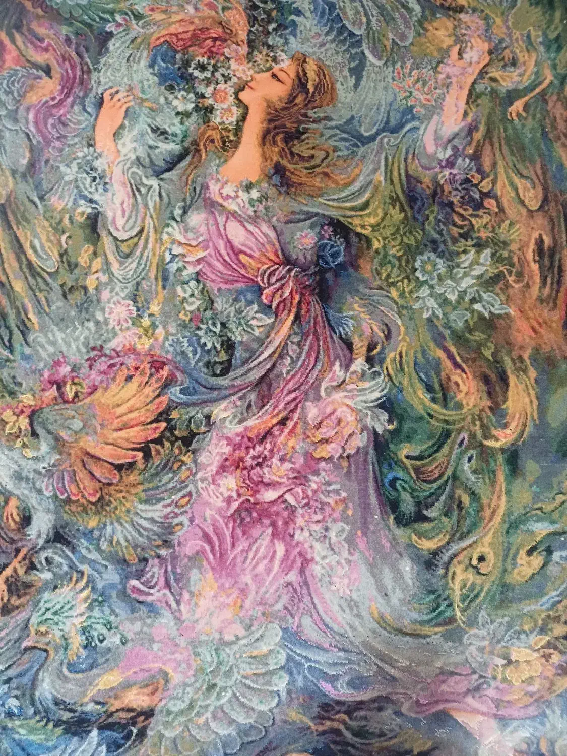 تابلو فرش مینیاتور|تابلو فرش|بجنورد, |دیوار