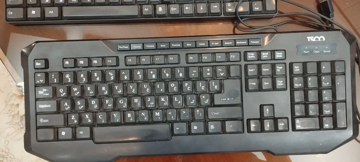 ۳ تا کیبورد سالم و برند|قطعات و لوازم جانبی رایانه|مشهد, سید رضی|دیوار