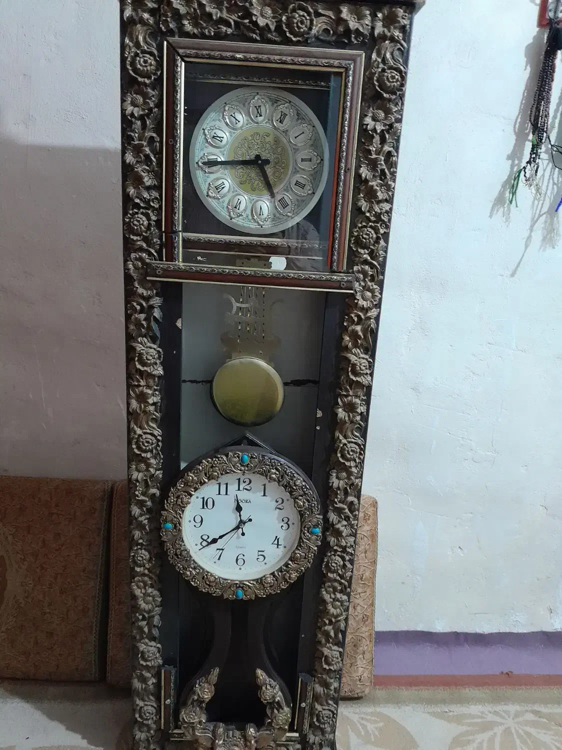 مجسمه ساعت تمیز وسالم هست|مجسمه، تندیس، ماکت|خرمشهر, |دیوار