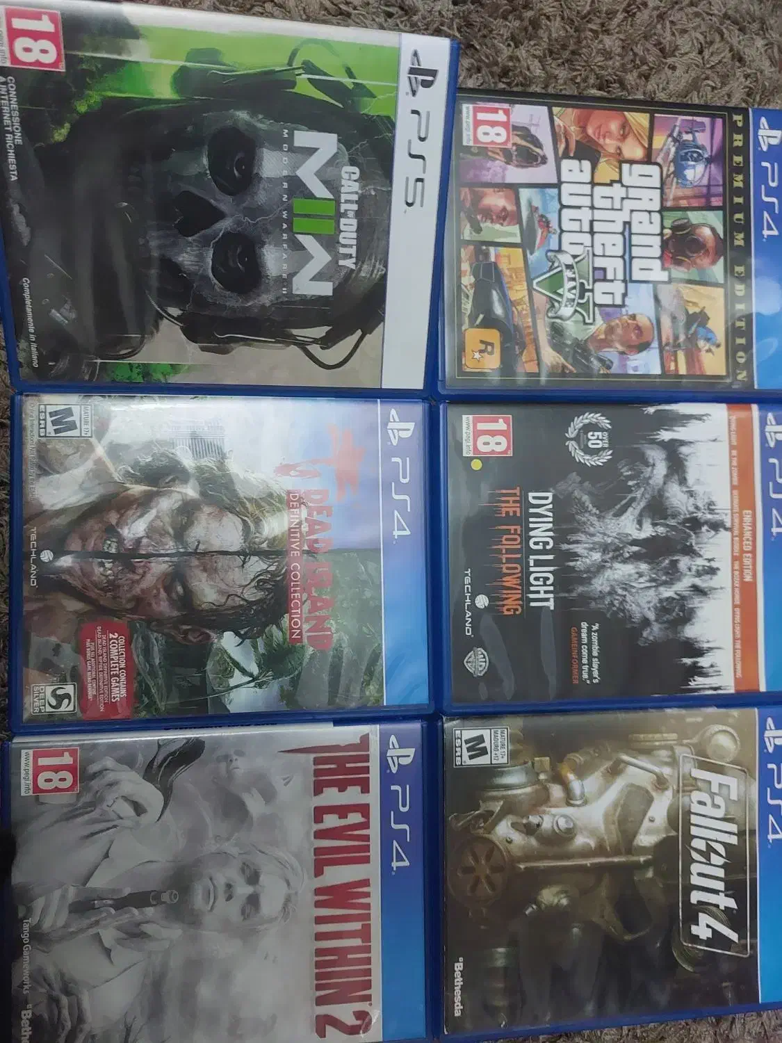 دیسک بازی ps4 و ps5|کنسول، بازی ویدئویی و آنلاین|رشت, سعدی (تختی)|دیوار