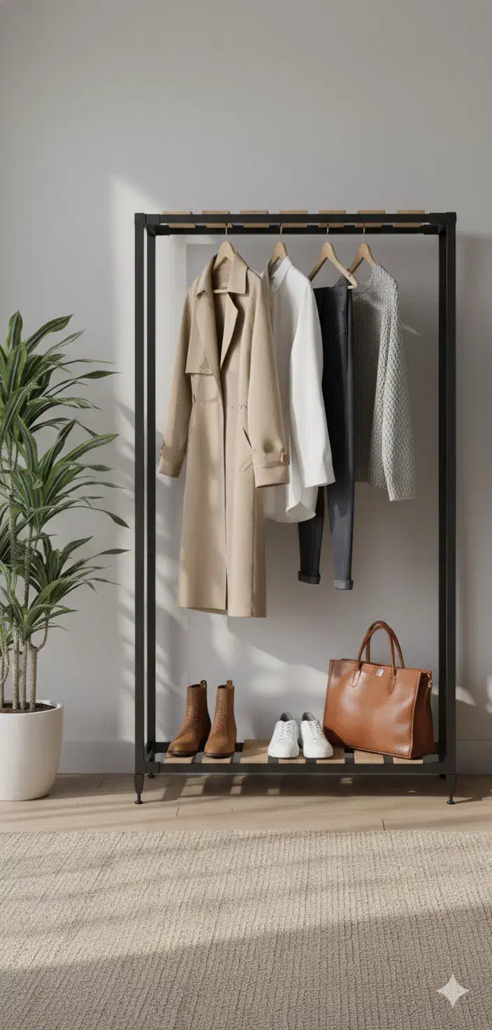 رگال طبقه ای چوبی و آهنی و ترکیبی|جاکفشی، کمد، دراور|جهرم, |دیوار