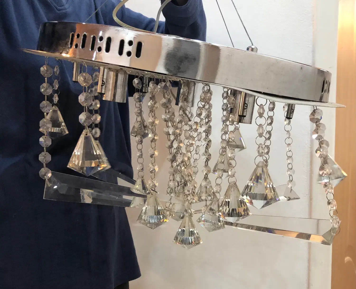 لوستر|لوستر و چراغ آویز|نوشهر, |دیوار