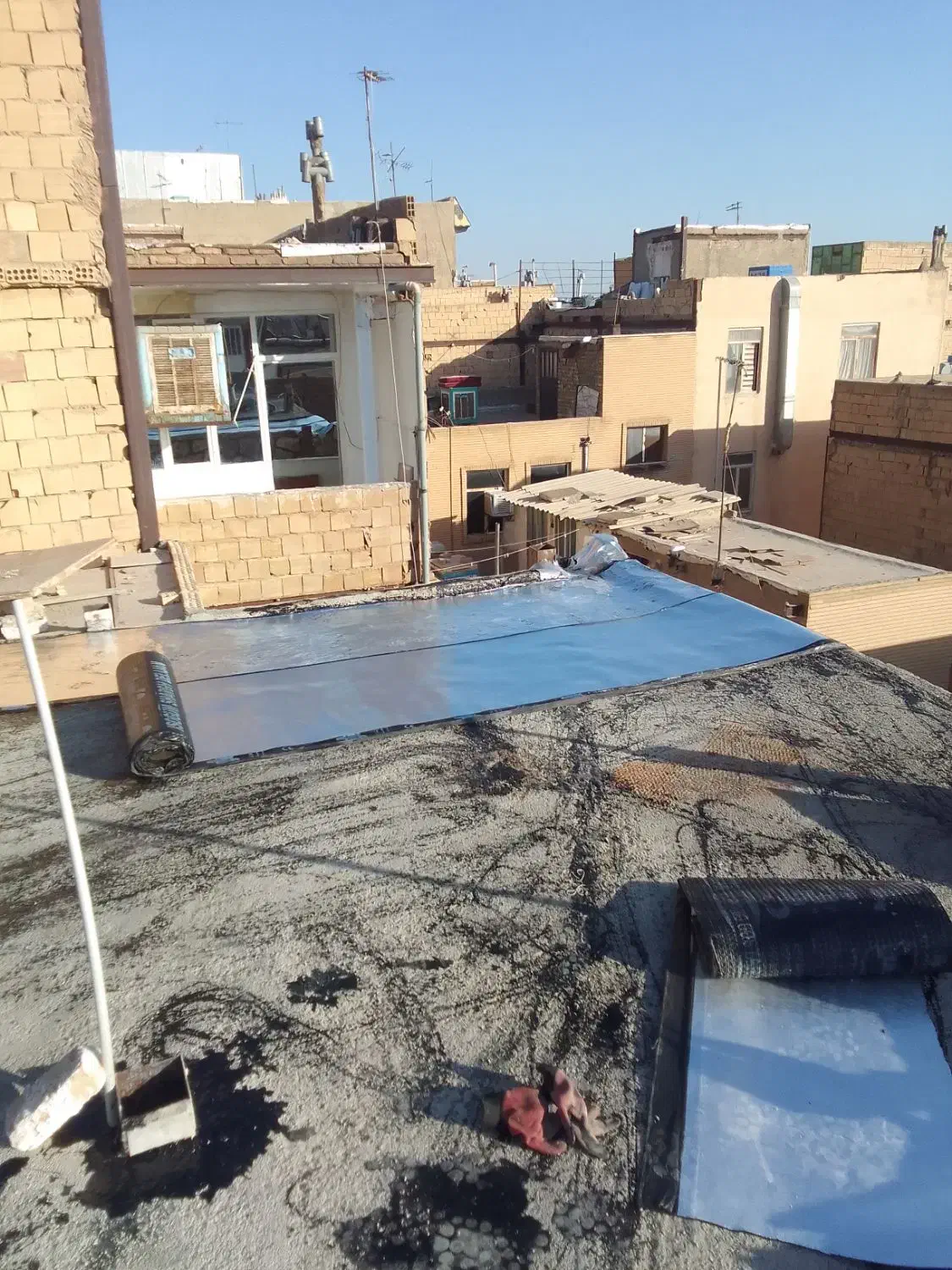 جوشکاری و ایزوگام کاری و سیمان کاری ساختمان|خدمات پیشه و مهارت|ملارد, |دیوار