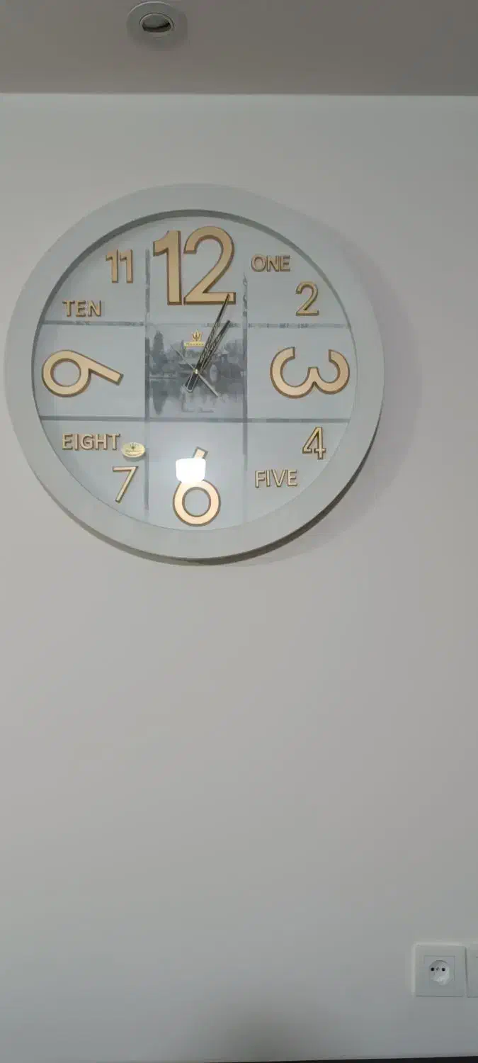 ساعت دیواری چوبی|ساعت دیواری و تزئینی|خرم‌آباد, |دیوار