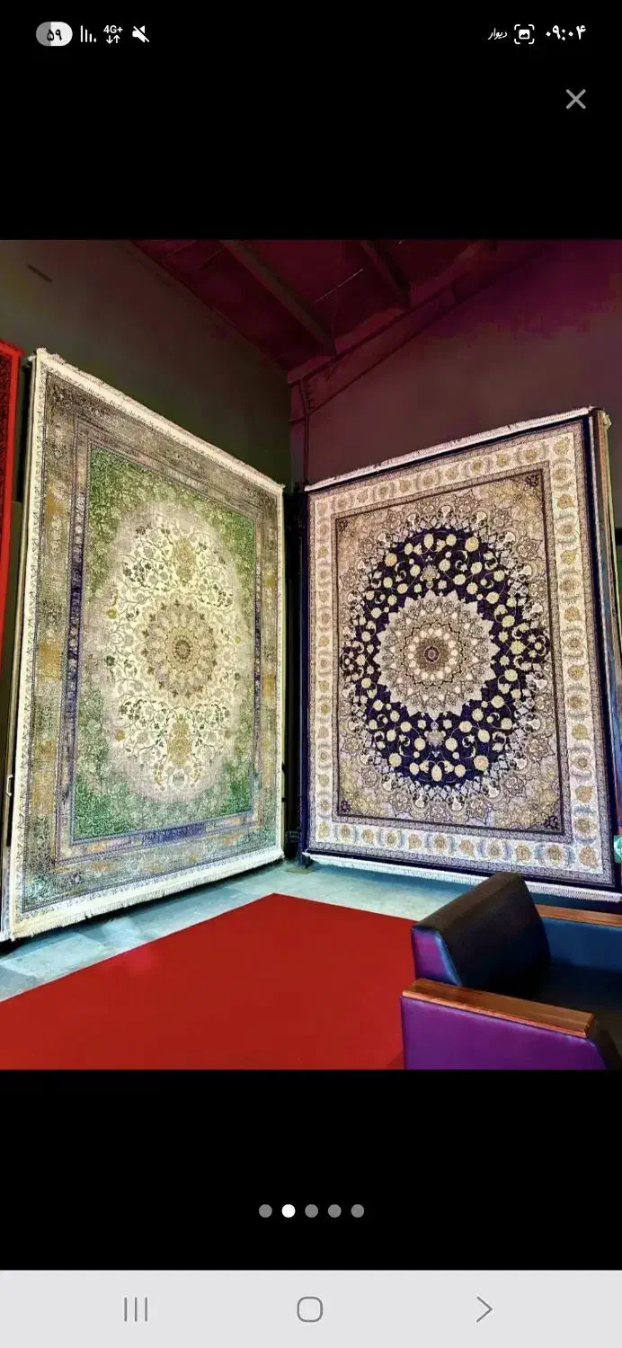 سلطان افشان درباری ۱۲۰۰|فرش|شیراز, ریشمک|دیوار