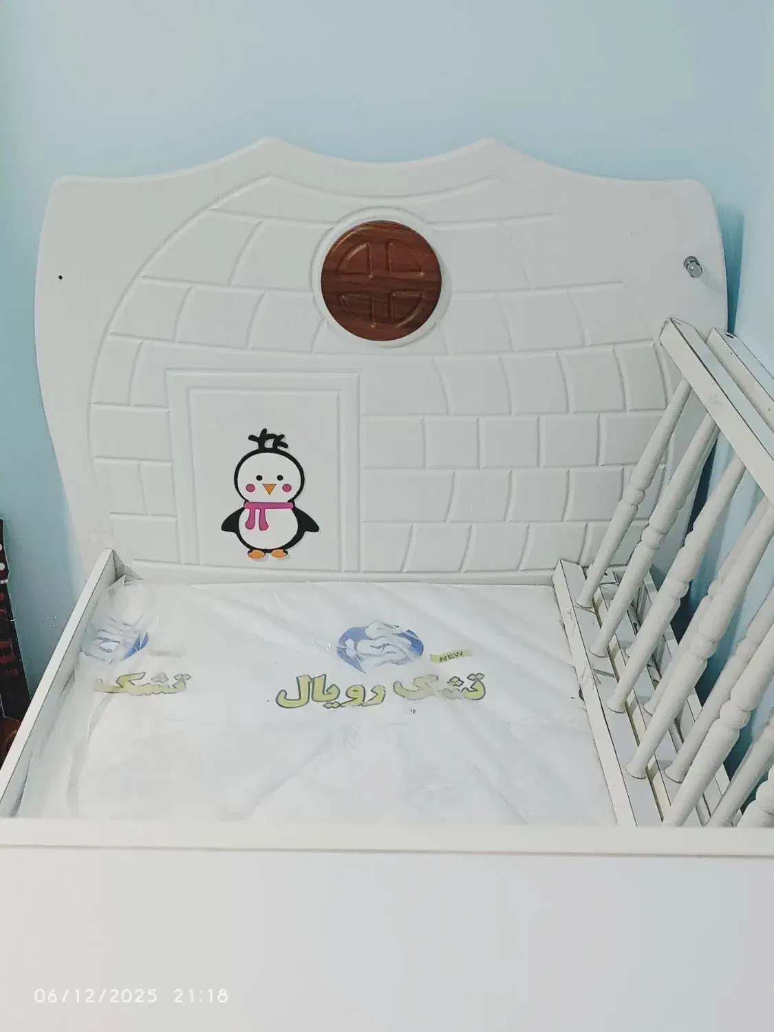 فروش تخت خواب کودک با تشک رویال طبی فنری|تخت و سرویس خواب|بندر کنگان, |دیوار
