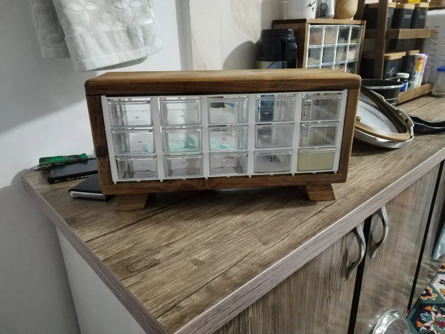 جا ادویه|ظروف نگهدارنده، پلاستیکی، یکبارمصرف|مشهد, طبرسی شمالی|دیوار