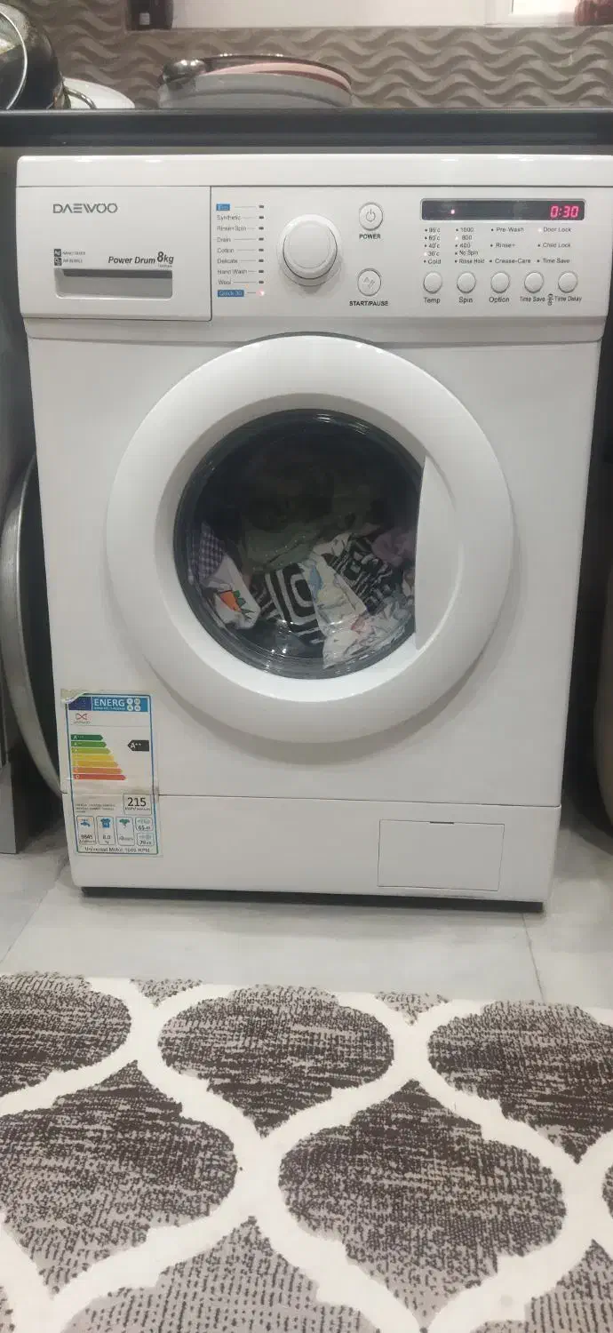 ماشین لباسشویی دوو|ماشین لباسشویی و خشک‌کن لباس|تنکابن, |دیوار