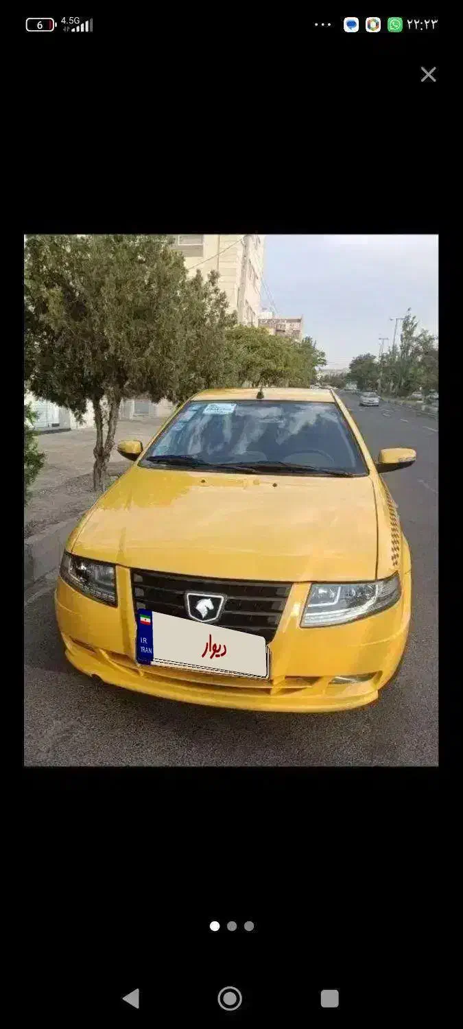 فروش تاکسی بدون رنگ 1402سورن پلاس|خودرو سواری و وانت|باسمنج, |دیوار