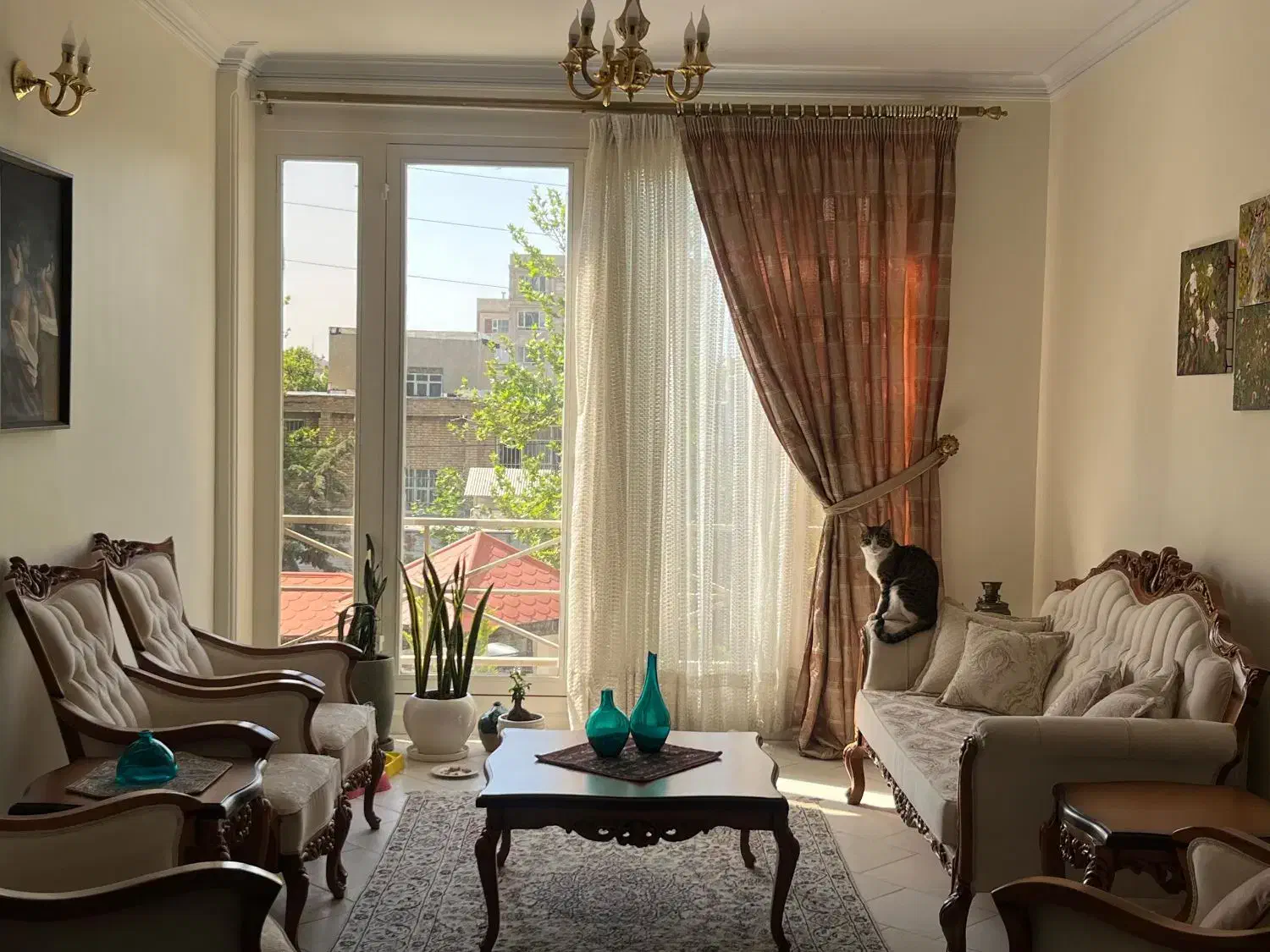 ۱۳۵ متر/ ۳ خواب/صرافها سعادت آباد/استخر سونا جکوزی|اجارهٔ آپارتمان|تهران, دریا|دیوار