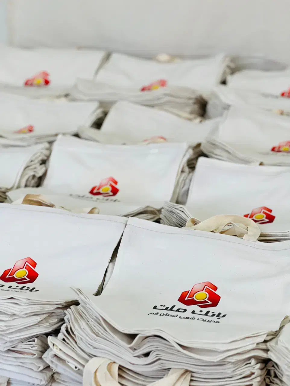 صنایع دستی بگ دستساز ساک پارچه ای بانک ملت زیپدار|صنایع دستی و سایر لوازم تزئینی|مشهد, سناباد|دیوار