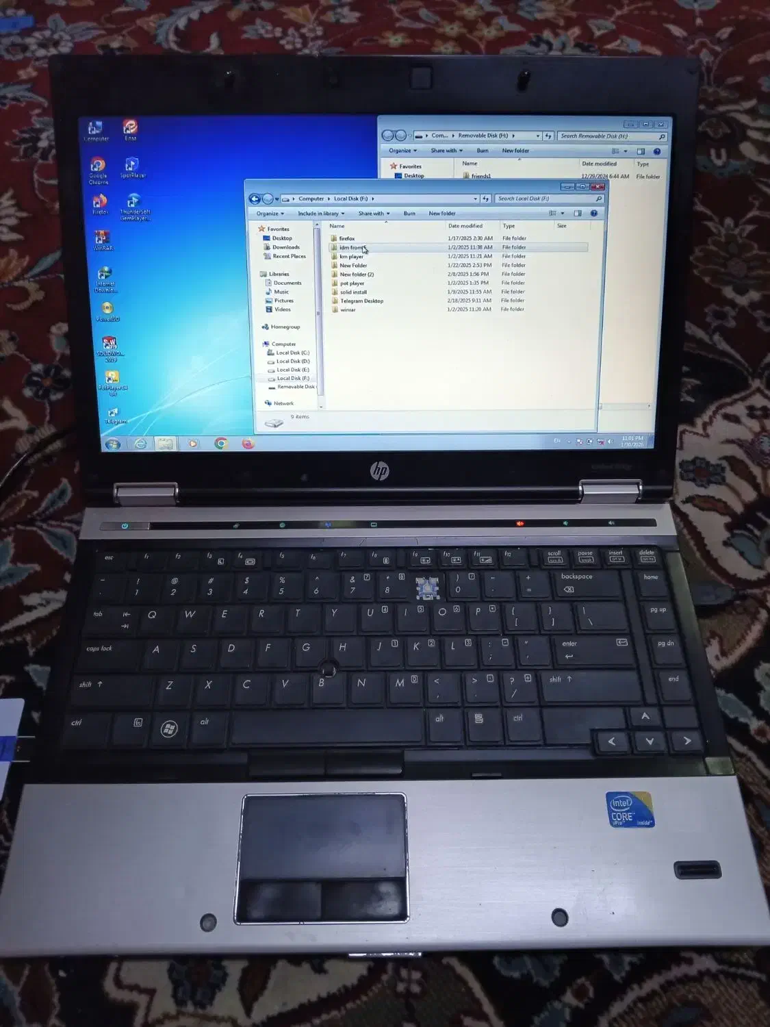 لپتاپ اچ پی hp elitebook 8440 p|رایانه همراه|تهران, تهرانسر مرکزی|دیوار