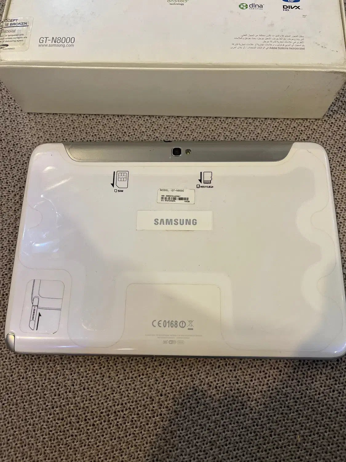 تبلت  سامسونگ نوت ۱۰|تبلت|رشت, لاکان|دیوار