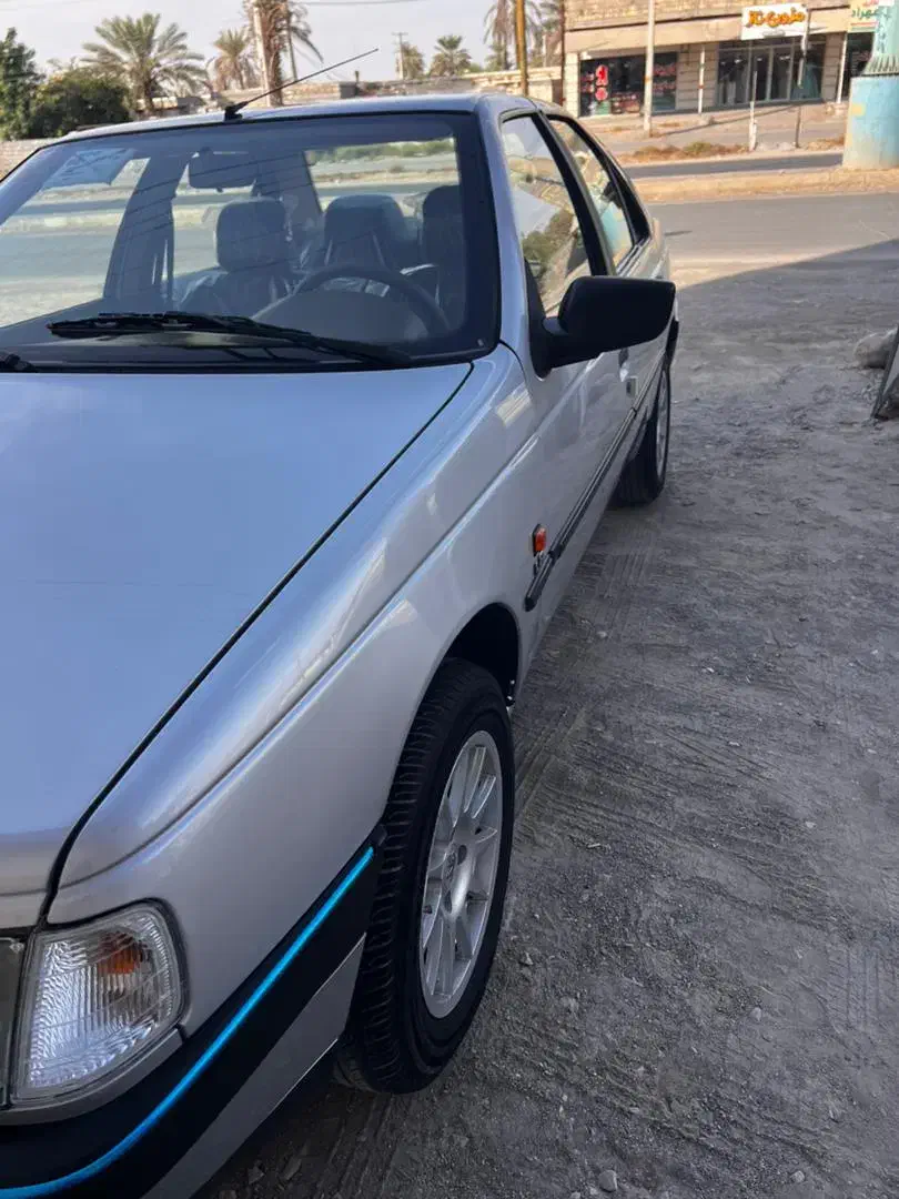 پژو۴۰۵ نقره ای مدل ۹۶ پلاک شهرستان|خودرو سواری و وانت|میناب, |دیوار