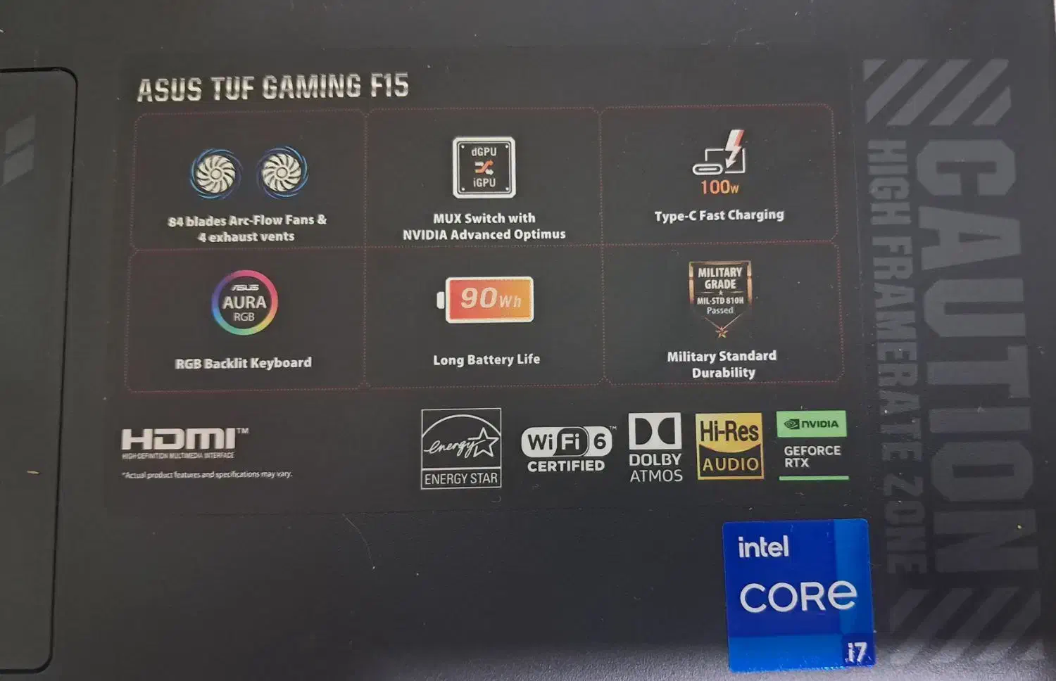 asus tuf Gaming f15|رایانه همراه|شهر ری, دیلمان|دیوار