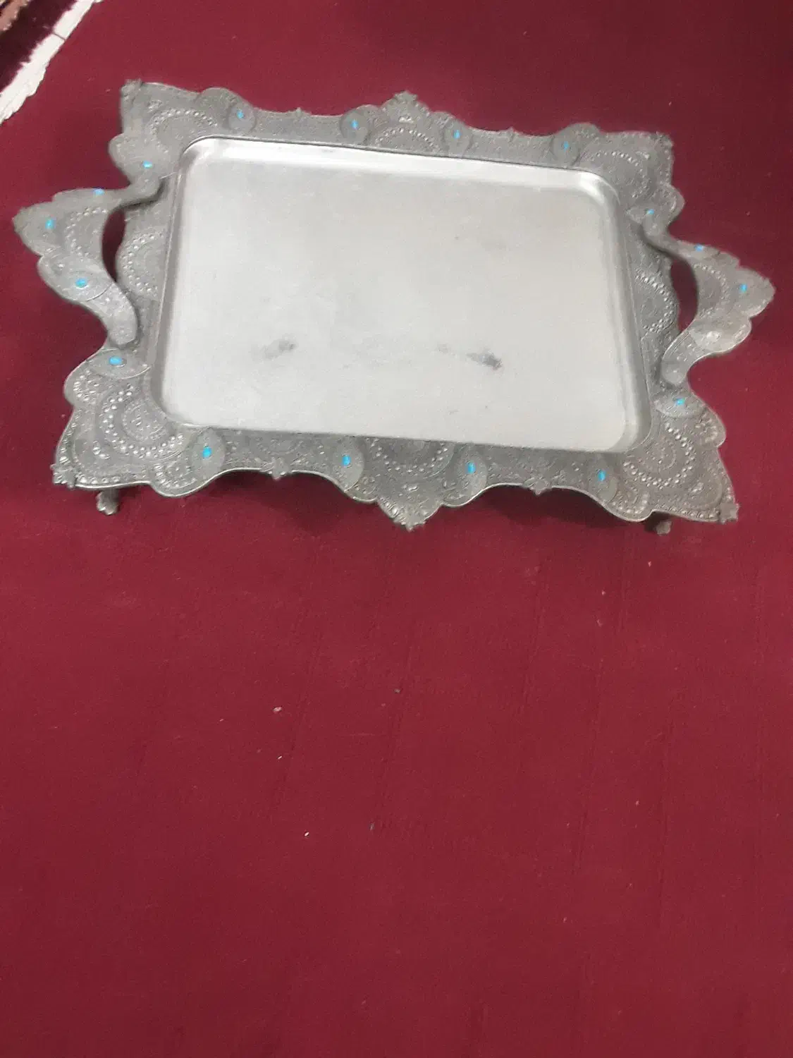 سینی دسته دارمجلسی|صنایع دستی و سایر لوازم تزئینی|ماهدشت, |دیوار