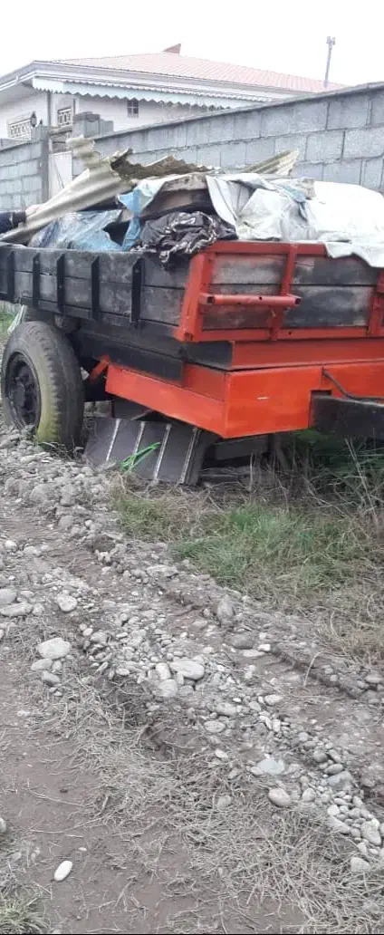 گاری پشت تراکتور|ماشین‌آلات صنعتی|رشت, بیجارپس|دیوار