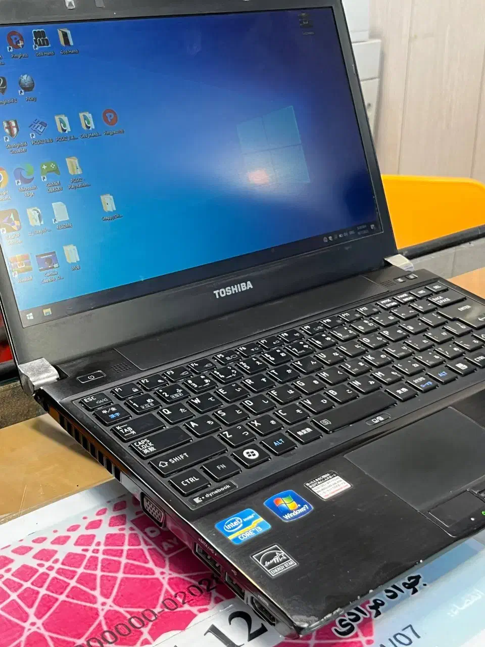 لپ تاپ توشیبا core i3 نسل ۲ 8گیگ رم  گیگ۱۲۸ ssd|رایانه همراه|کرمانشاه, |دیوار