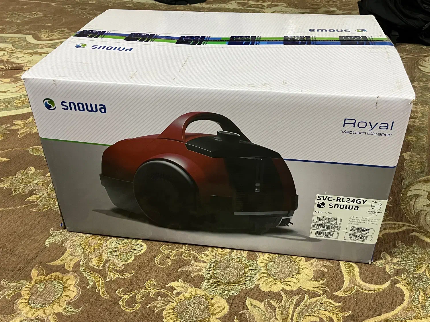 جاروبرقی مدل رویال اسنوا|جاروبرقی، جارو شارژی، بخارشو|قائم‌شهر, |دیوار