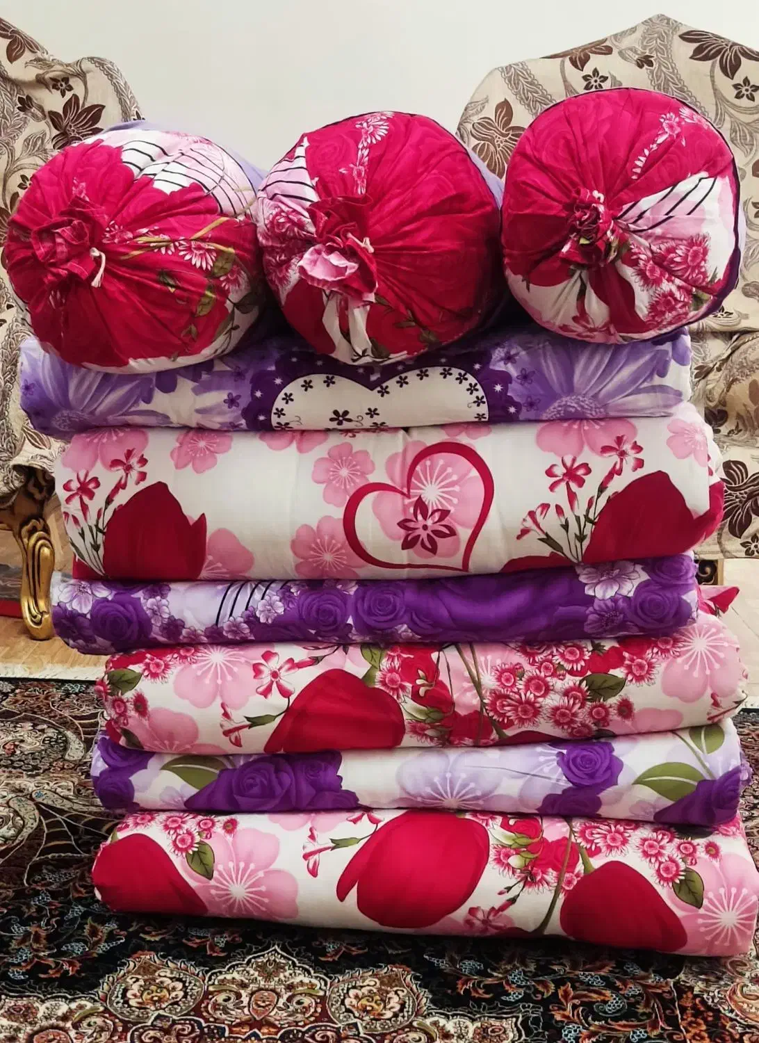 لحاف تشک پشمی|رختخواب، بالش، پتو|تبریز, |دیوار