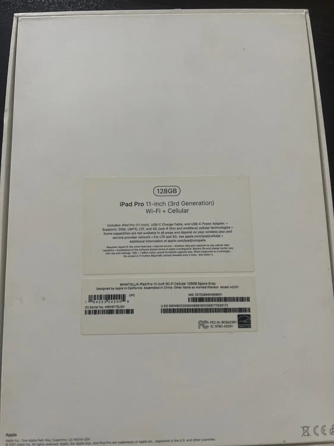 ایپد پرو 2022 128G|تبلت|کرمانشاه, |دیوار