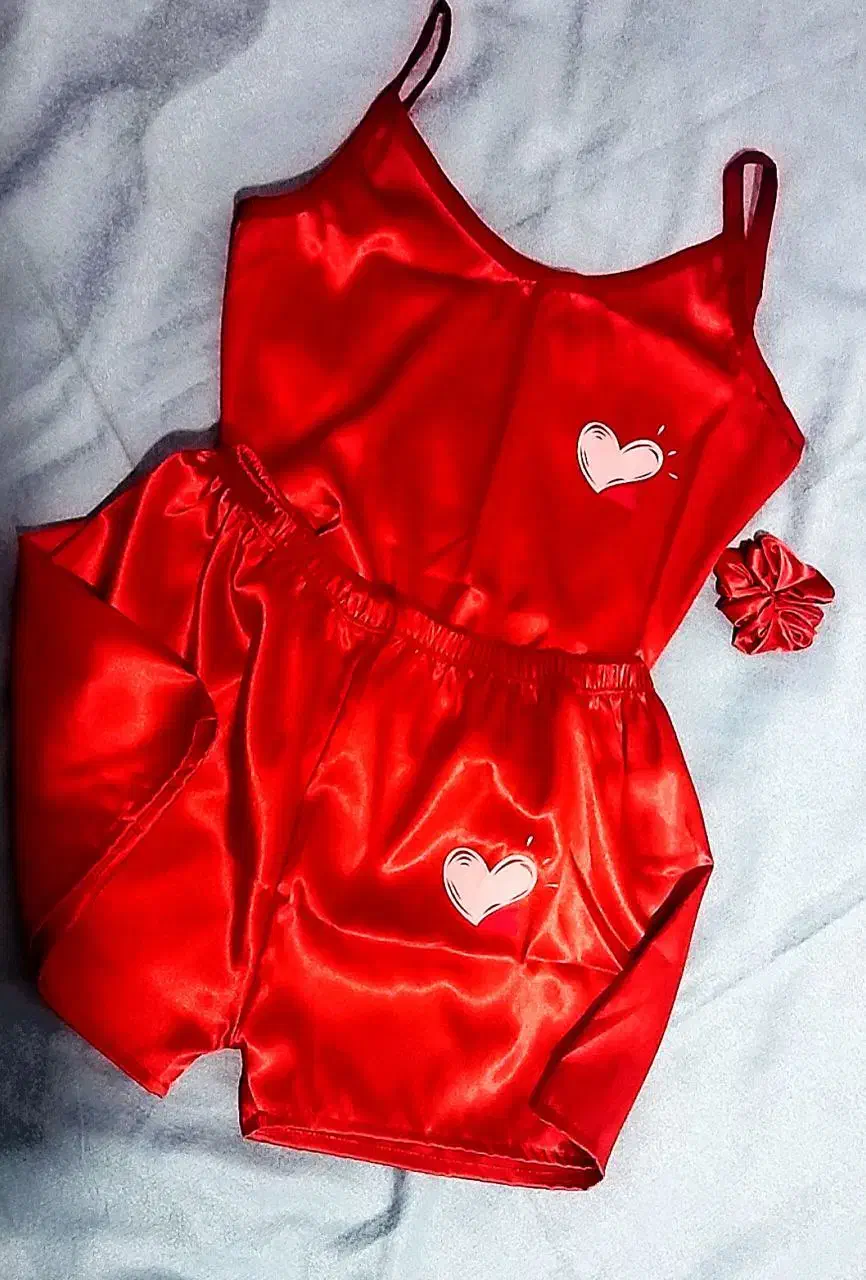 لباس خواب ساتن دامنی و سه تیکه و انواع بادی|لباس|بیرجند, |دیوار