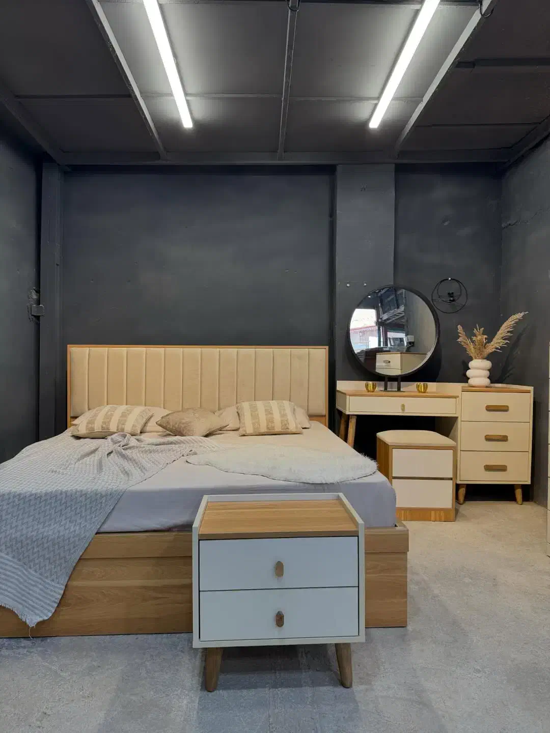 سرویس خواب دونفره وتک نفره درمبلمان شهرآرا|تخت و سرویس خواب|دورود, |دیوار