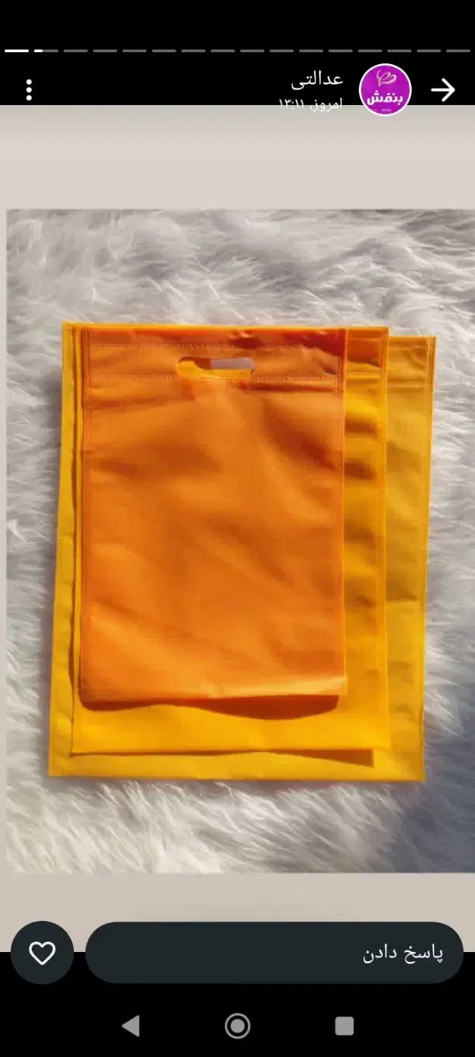 چاپ تبلیغات روی نایلون وبگ پارچه ای|خدمات پیشه و مهارت|کاشمر, |دیوار