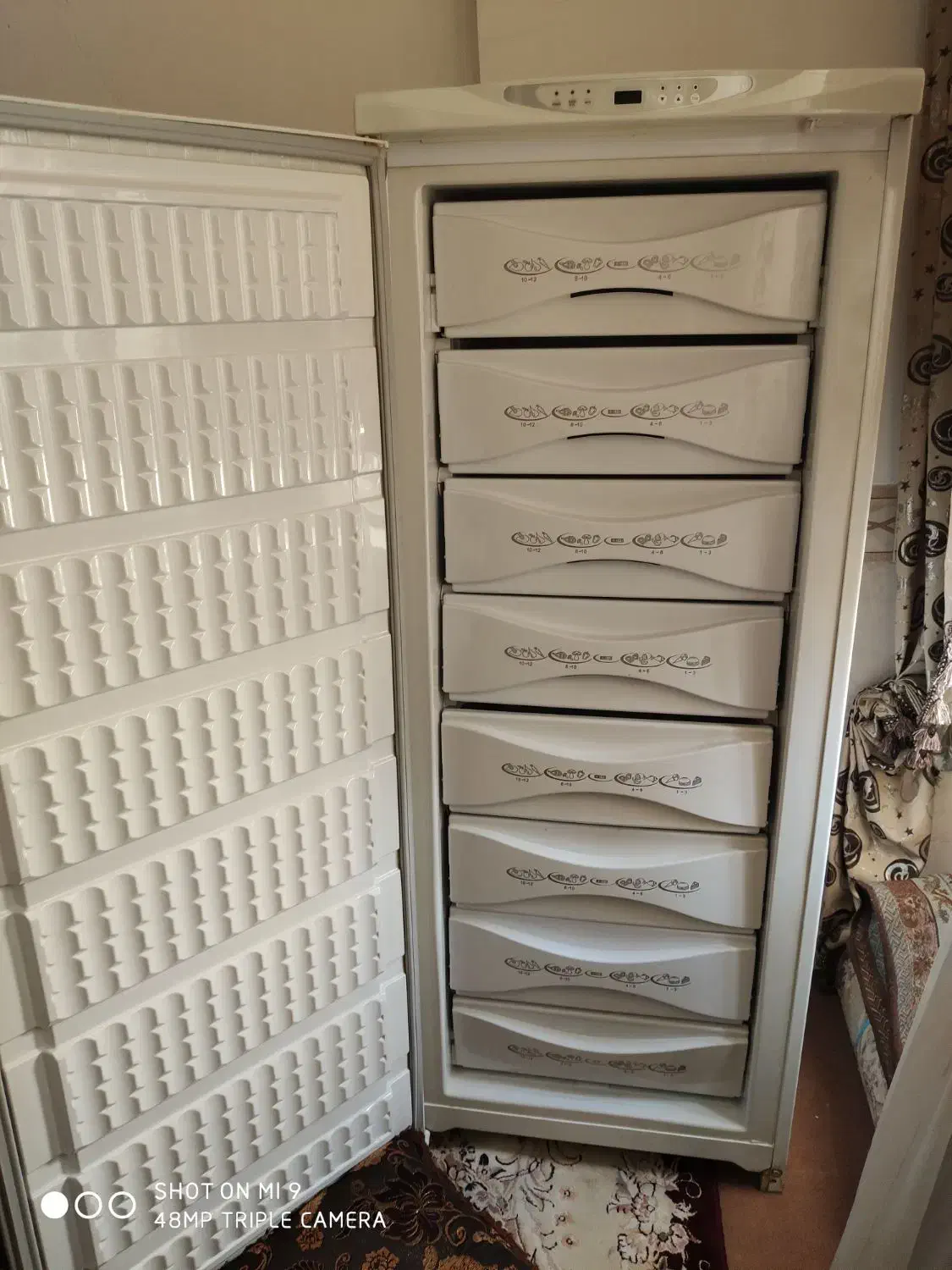 فریزر آرج 8 کشو بدون برفک|یخچال و فریزر|حمیدیا, |دیوار