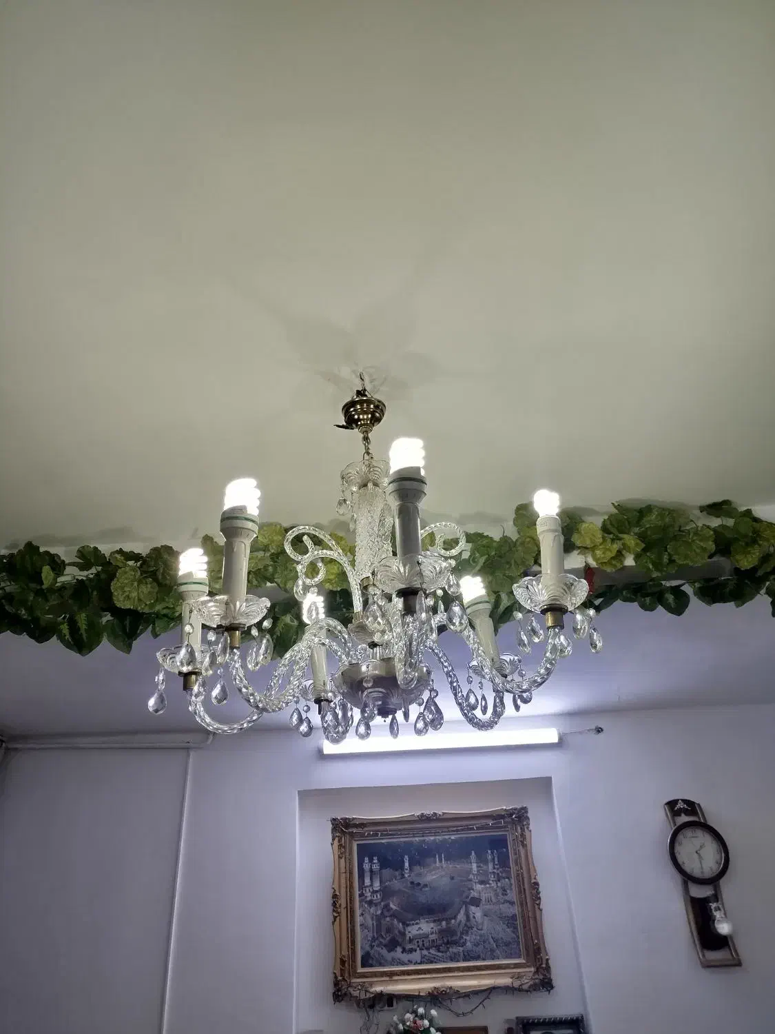 لوستر آویز کاملا سالم شیک و زیبا|لوستر و چراغ آویز|بروجرد, |دیوار