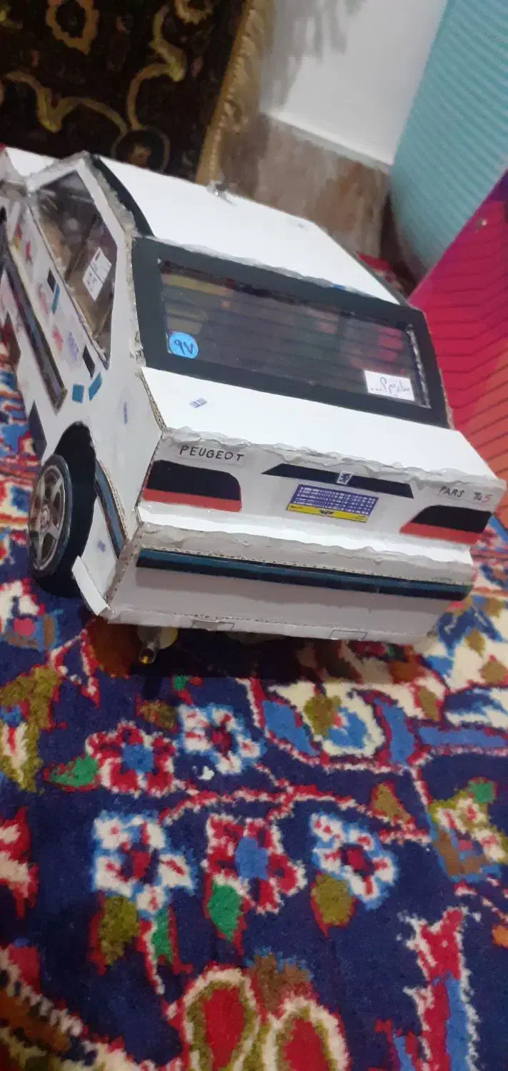 ماکت پژوپارس لوازمی دستساز|مجسمه، تندیس، ماکت|سلماس, |دیوار