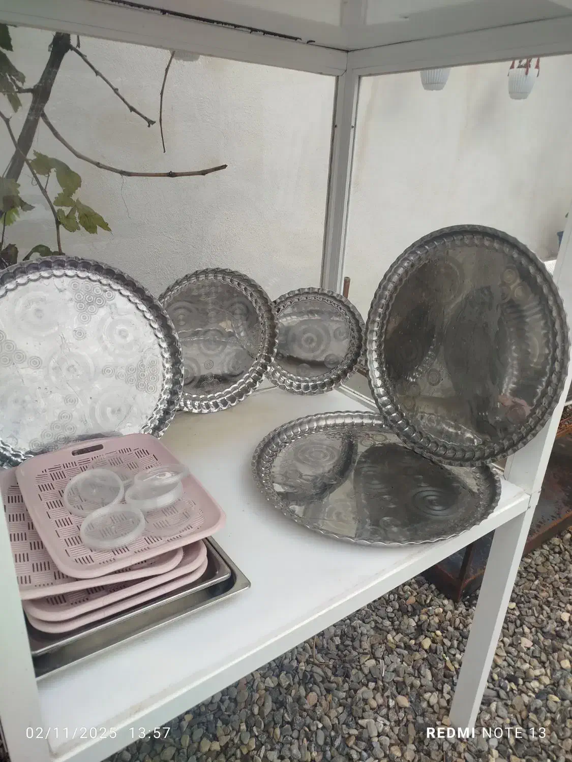 سینی پذیرایی|ظروف سرو و پذیرایی|گرگان, |دیوار