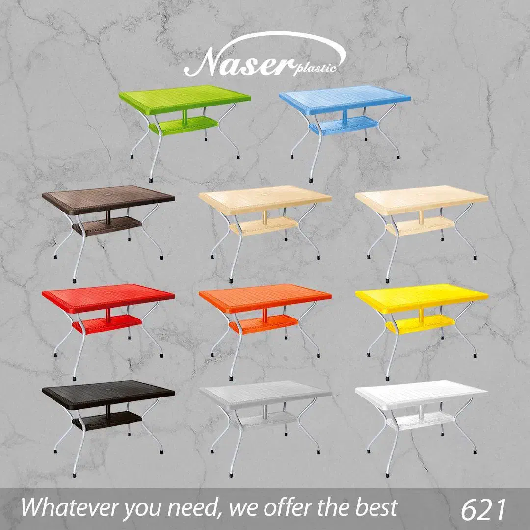 میز نهارخوری حصیر بافت پایه فلزی کد ۶۲۱ / کارخانه|میز و صندلی غذاخوری|تهران, آذری|دیوار