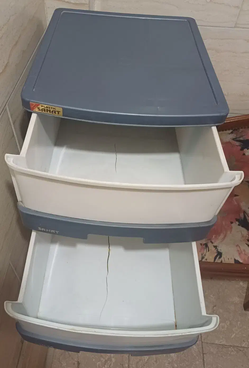 فایل  دو کشویی  پلاستیکی|جاکفشی، کمد، دراور|تهران, سبلان (لشگر)|دیوار