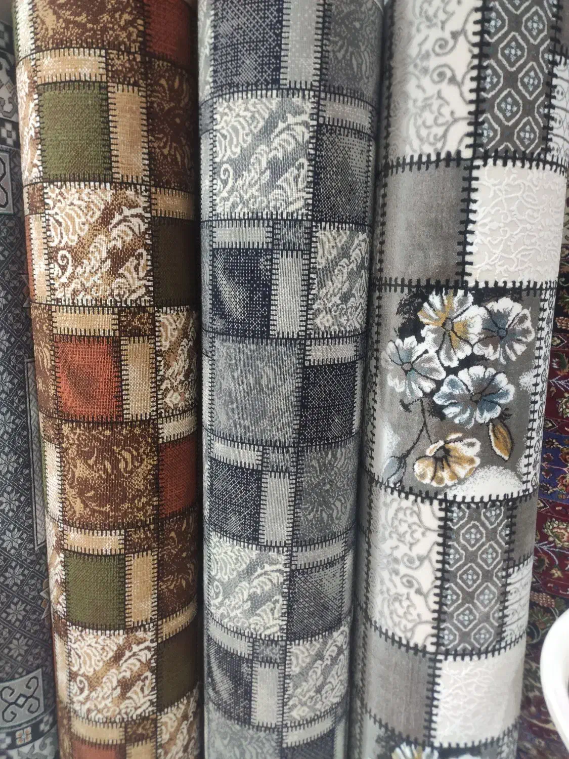 فروش انواع کناره گلیم ، گلیم فرش ( گبه )، فرش|گلیم، جاجیم، گبه|اصفهان, رهنان|دیوار