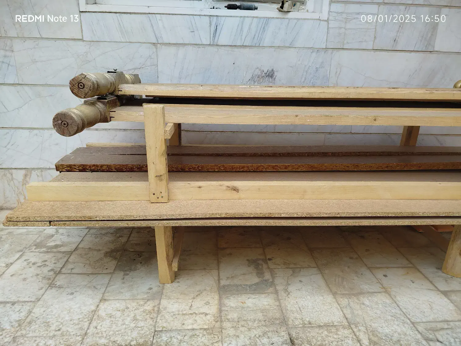 تخت خواب دو نفره|تخت و سرویس خواب|خمین, |دیوار