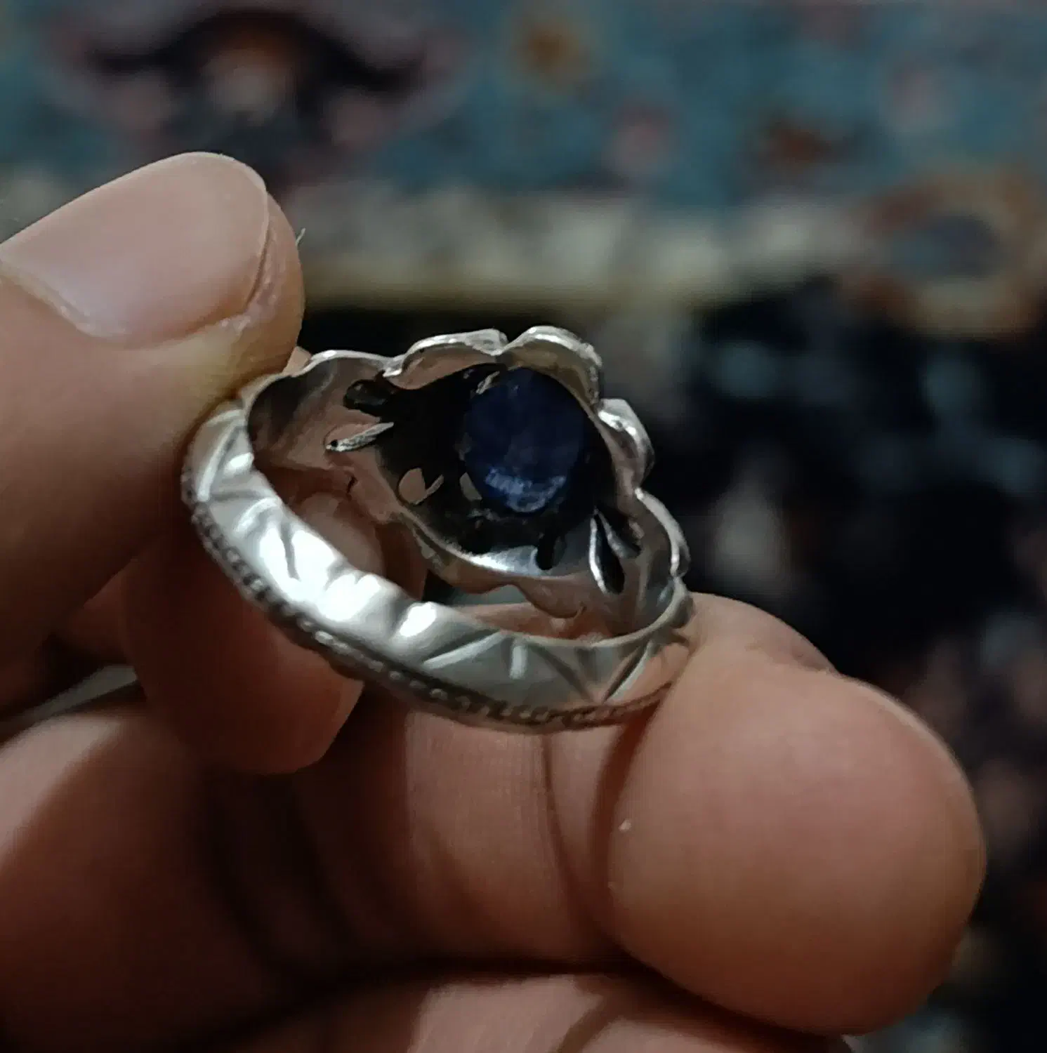 انگشتر یاقوت کبود|جواهرات|فردیس, فردیس|دیوار