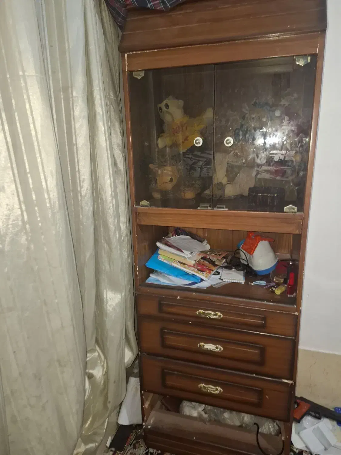 تخت یه نفره با دراور|تخت و سرویس خواب|مرودشت, ابوذر شمالی‎|دیوار