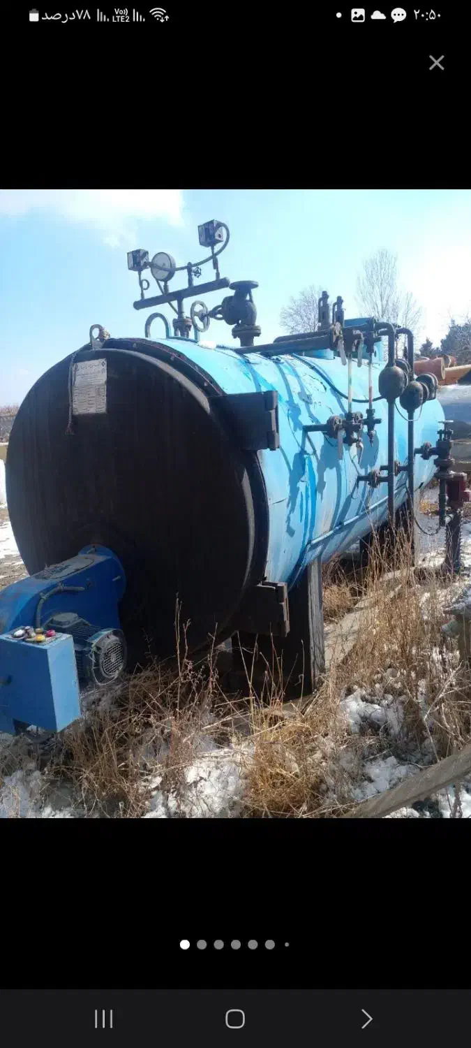 دیگ بخار 3 تنی آروین بخار|ماشینآلات صنعتی|تهران, آذربایجان|دیوار