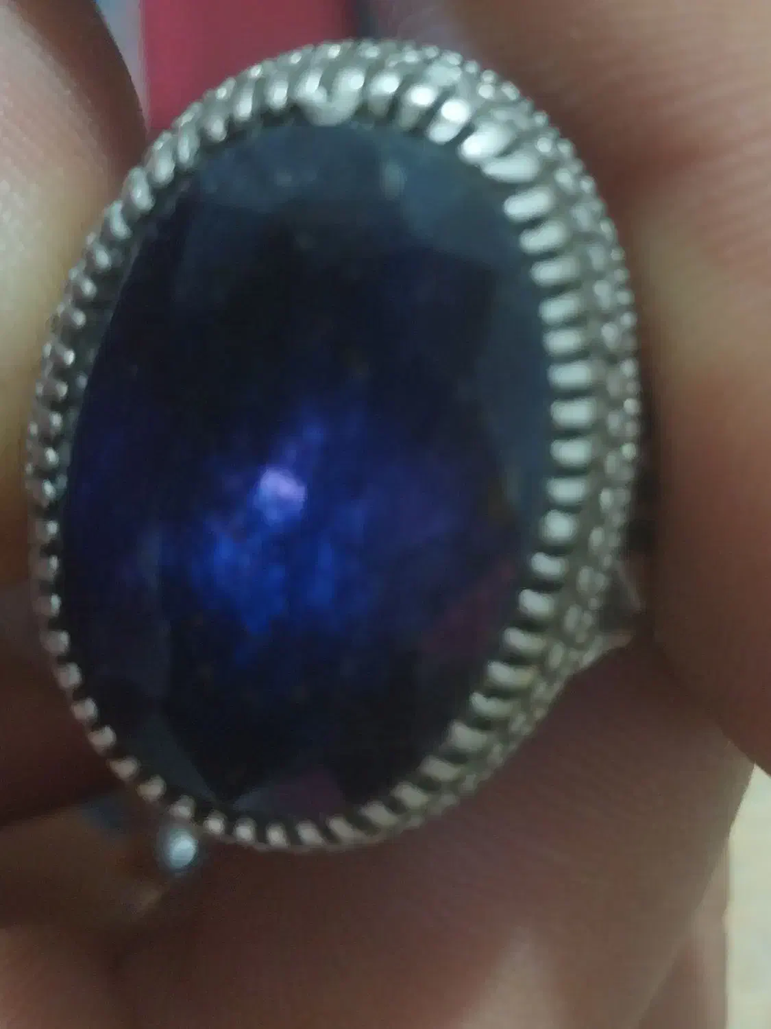 انگوشتریاقوت کبود|جواهرات|اسدآباد, |دیوار