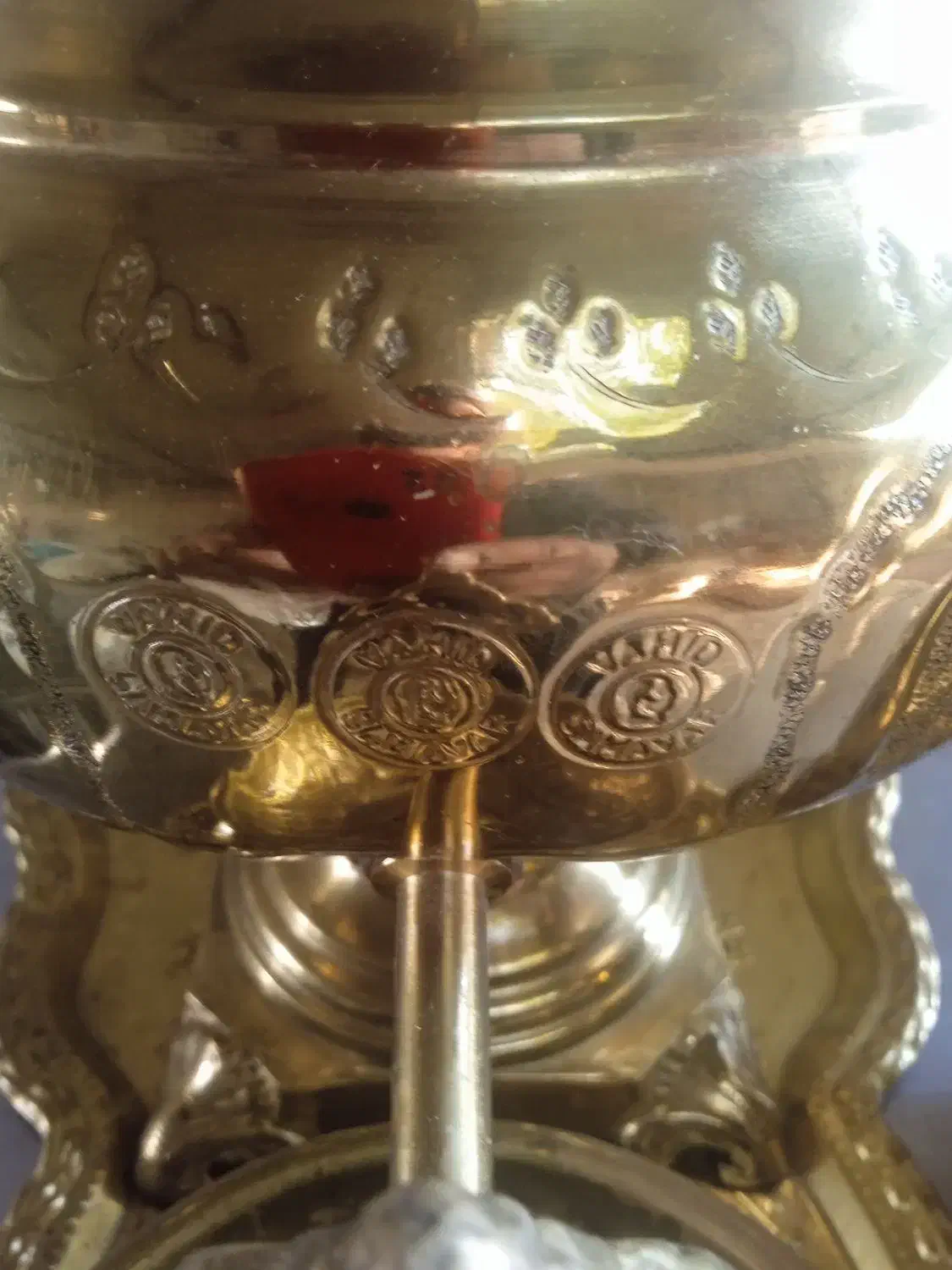 سماور عتیقه ذغالی ست کامل|کلکسیون اشیاء عتیقه|چهارباغ, |دیوار